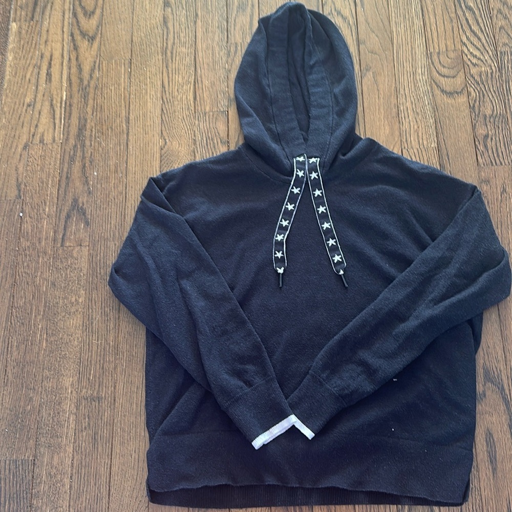 Black sweater hoodie
